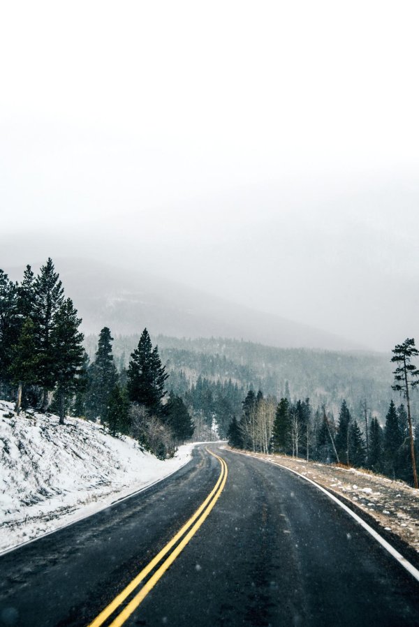 Дорога и зима