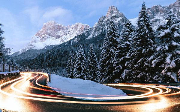 Дорога и зима