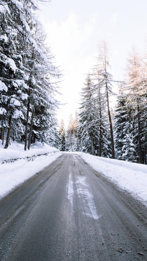 Дорога и зима