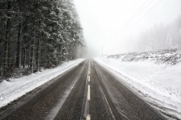 Дорога и зима
