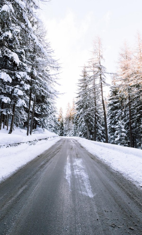 Дорога и зима