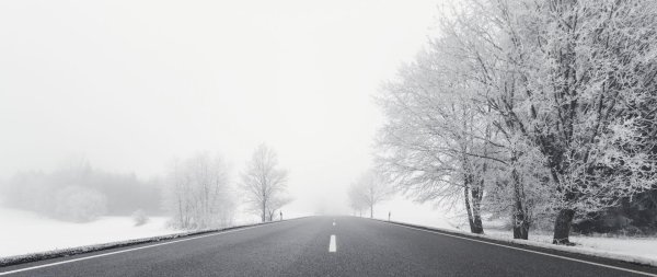 Дорога и зима