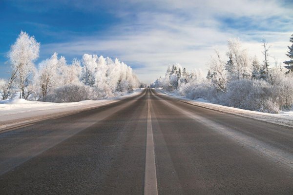 Дорога и зима