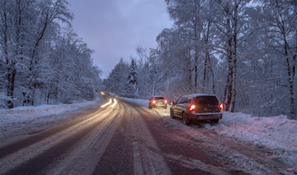 Дорога и зима