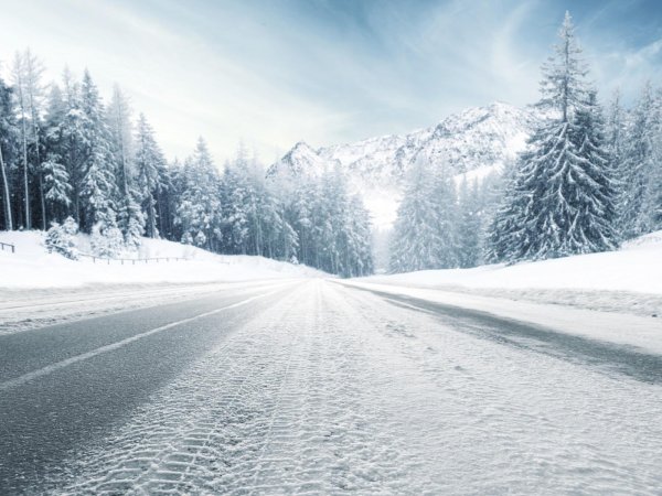 Дорога и зима