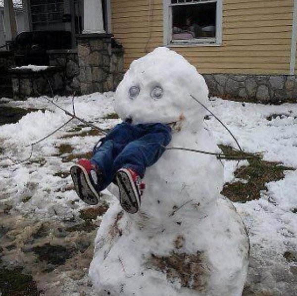 Зима с юмором