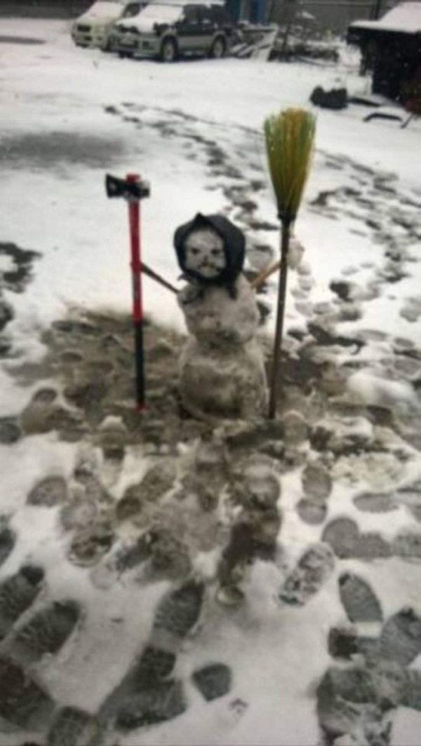 Зима с юмором