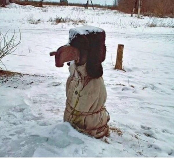 Зима с юмором