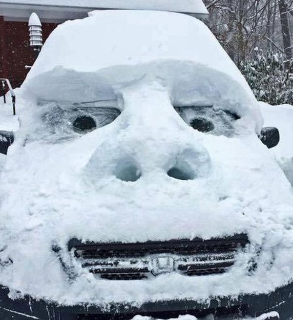 Зима с юмором