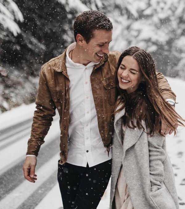 Зима и пара