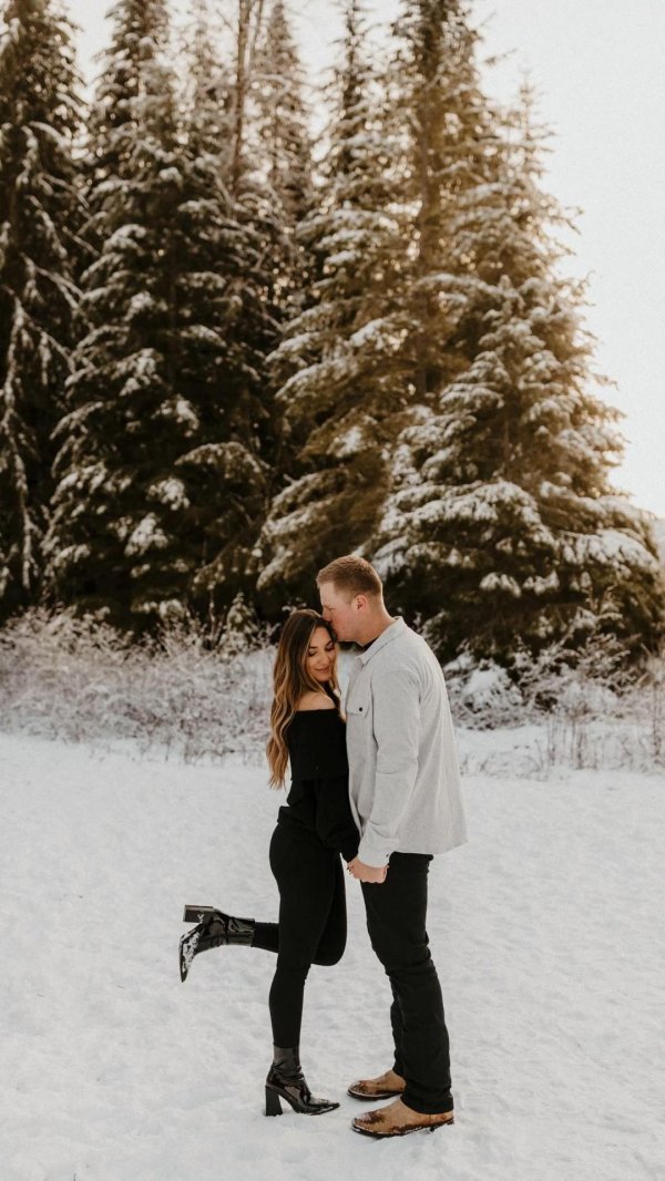 Зима и пара