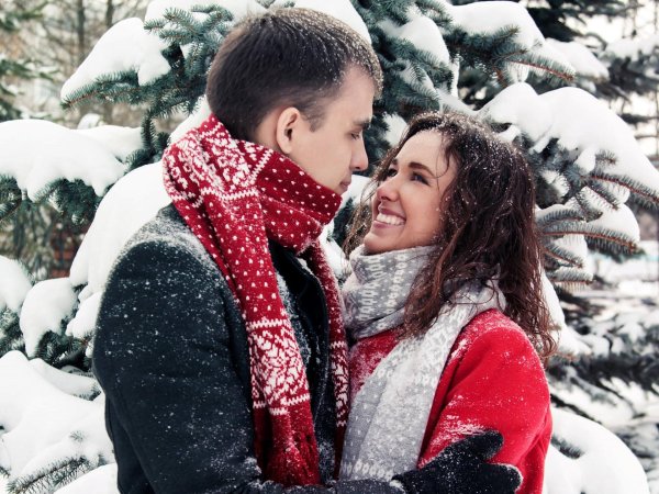 Зима и пара