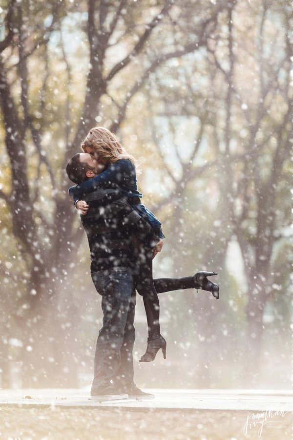 Зима и пара