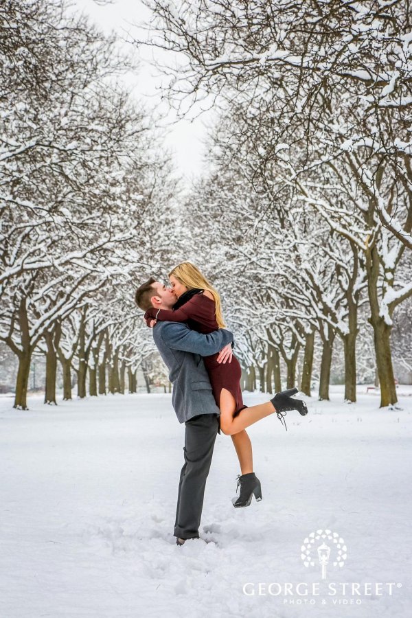 Зима и пара