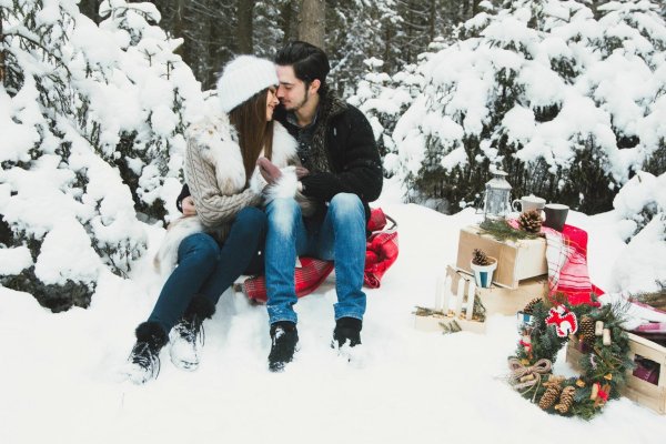 Зима и пара