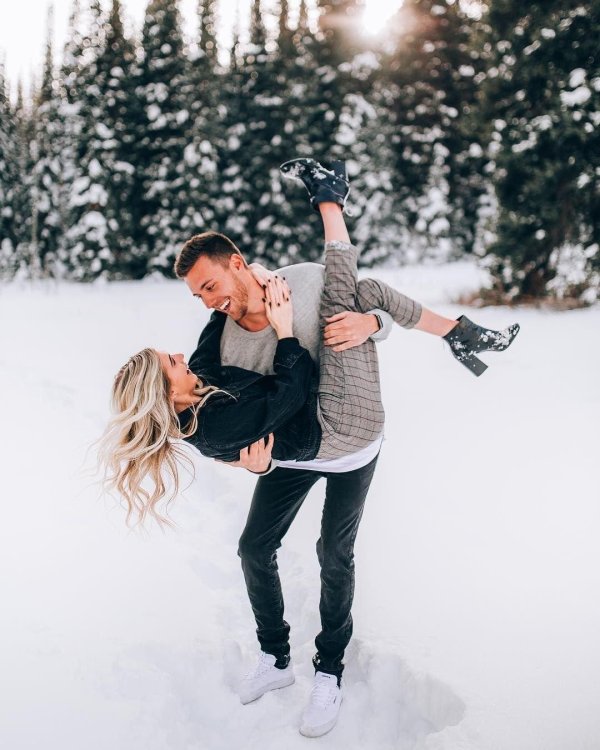 Зима и пара