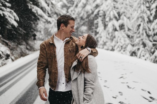 Зима и пара