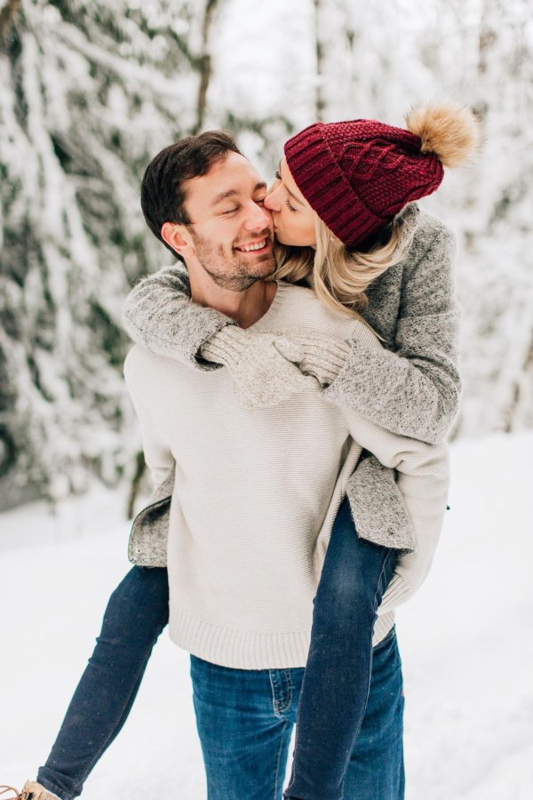 Зима и пара