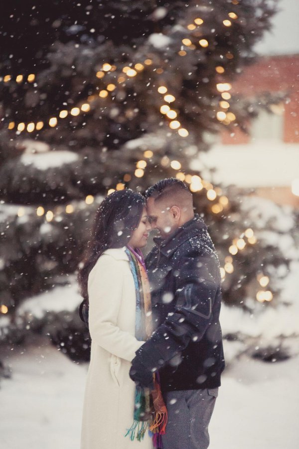 Зима и пара