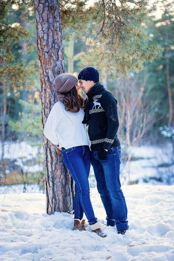 Зима и пара