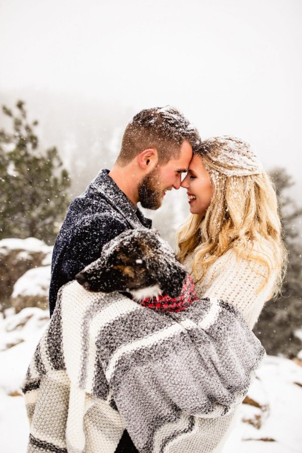 Зима и пара