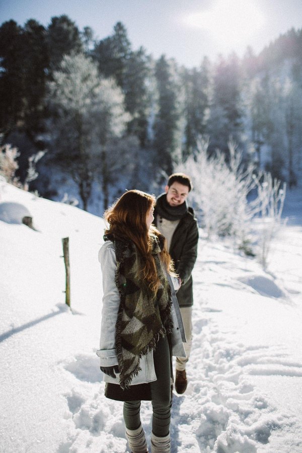 Зима и пара