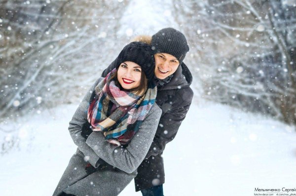 Зима и пара