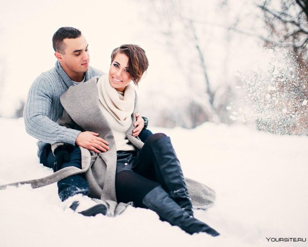 Зима и пара