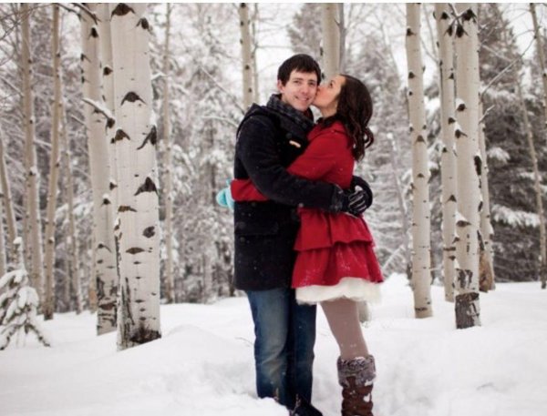 Зима и пара