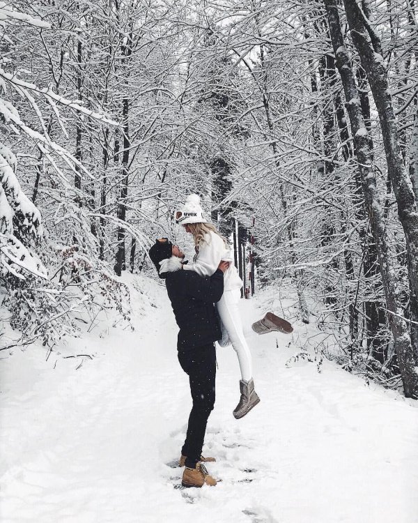 Зима и пара