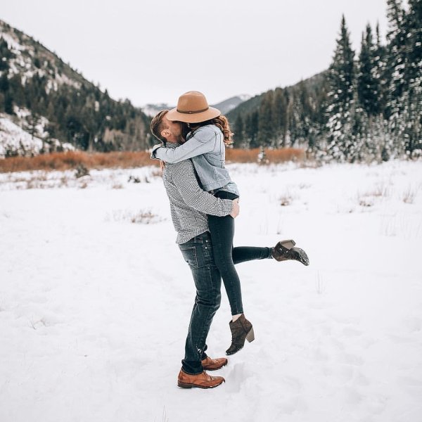 Зима и пара