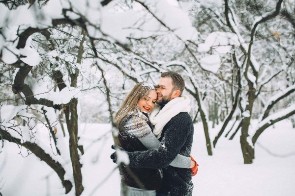 Зима и пара