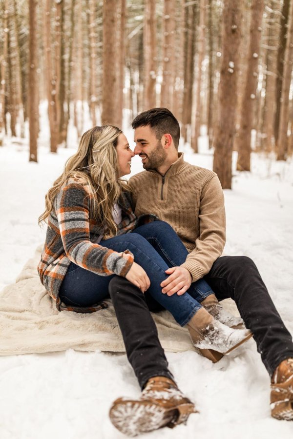 Зима и пара