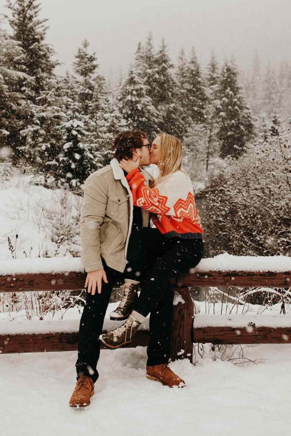 Зима и пара