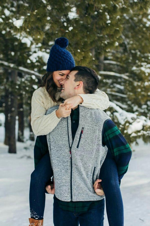 Зима и пара