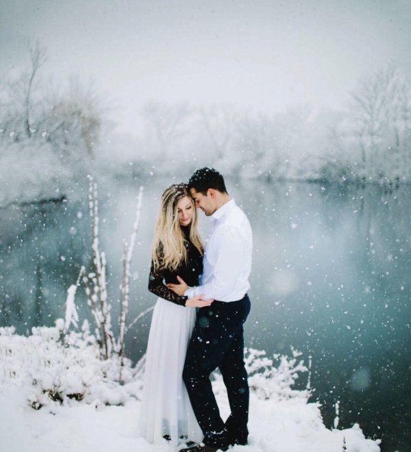 Зима и пара