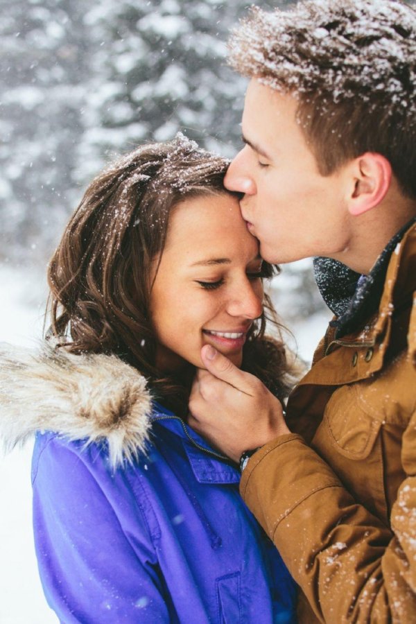 Зима и пара