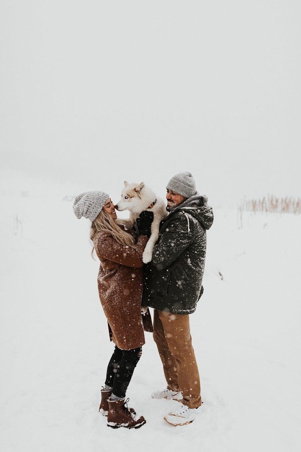 Зима и пара