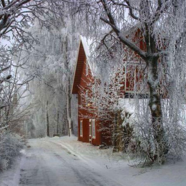 Зима деревня пейзажи
