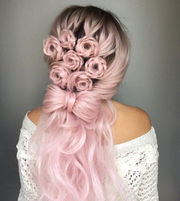 свадебные прически идеи