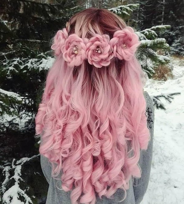 причёска цвет волос