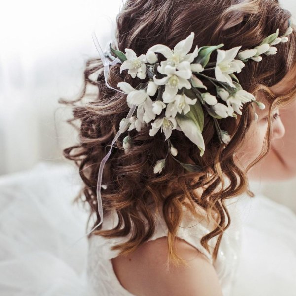 свадебное украшение для волос