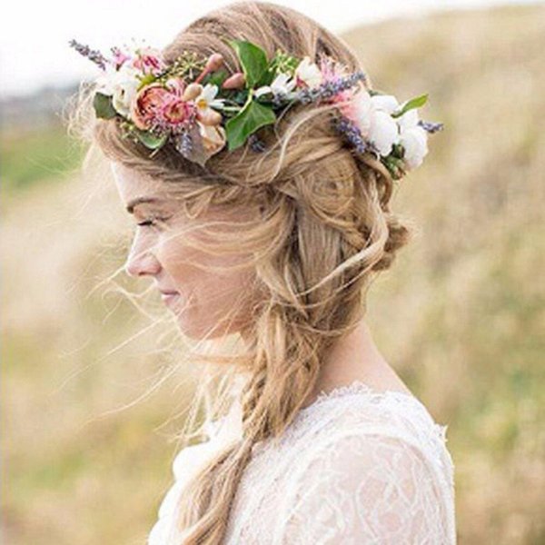 свадебные прически идеи