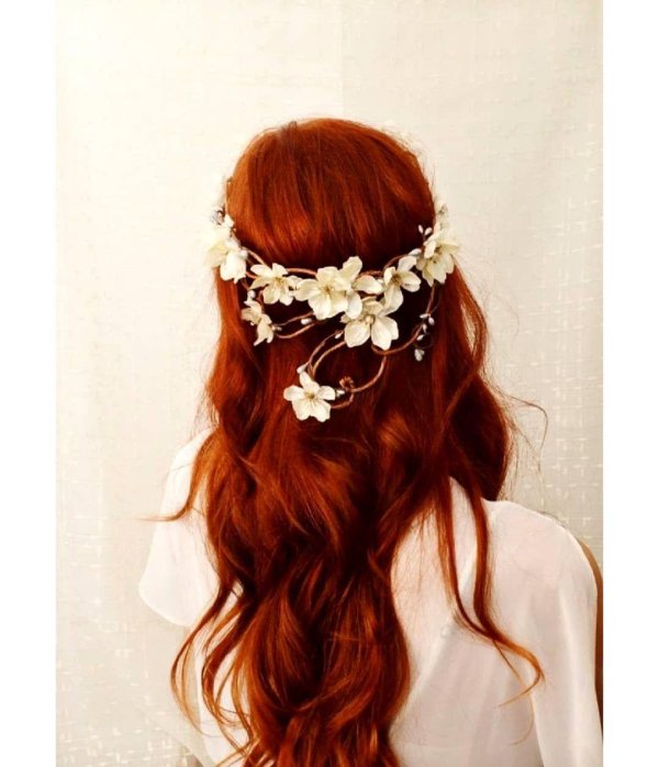 свадебное украшение для волос