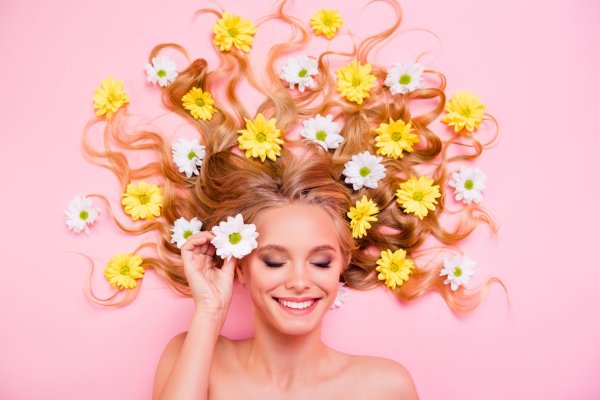 flower hair