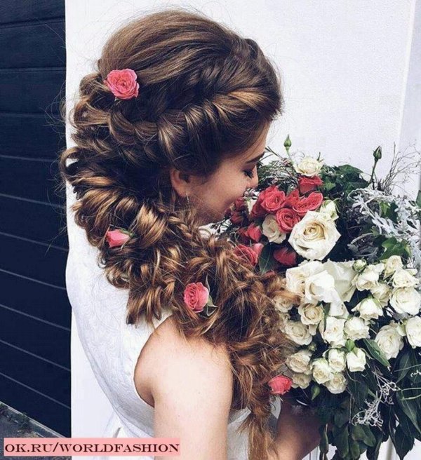 прически для выпускного