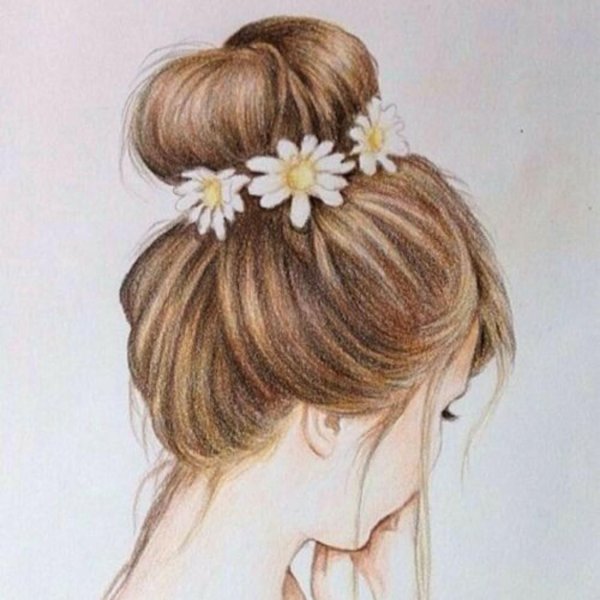 рисунки девушек