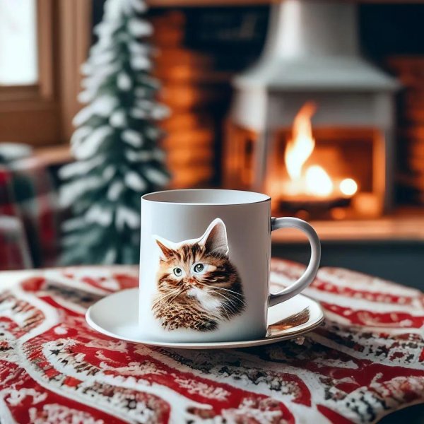 Утро зима город