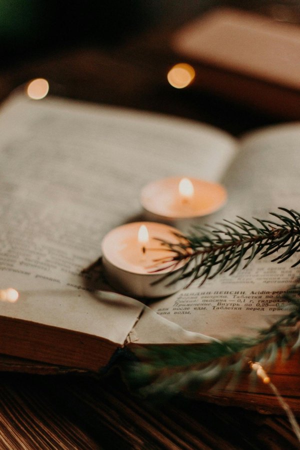 Книга и зима