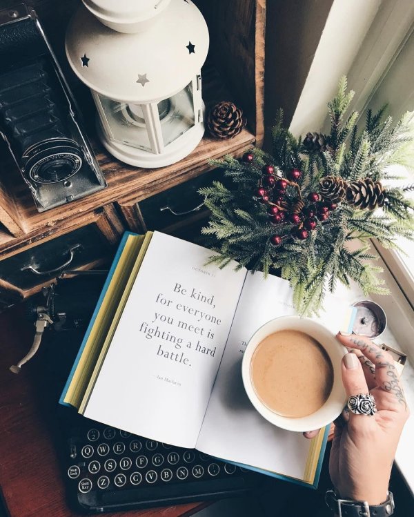 Книга и зима